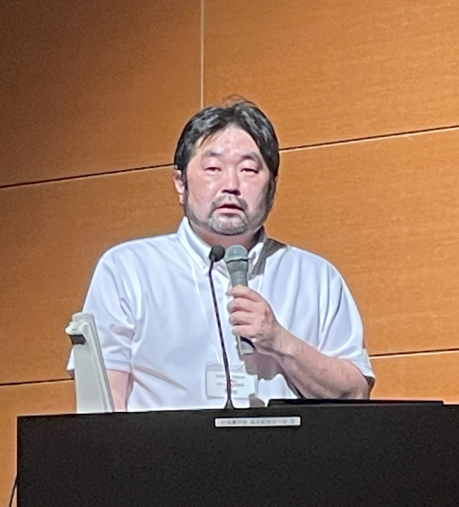 講演の様子（くすりと健康2023）